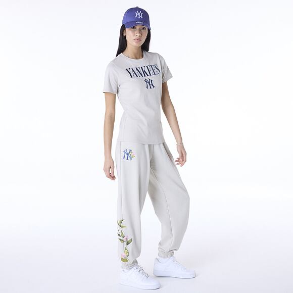 Dámské Tepláky New Era - MLB Floral Jogger - NY Yankees - Stone