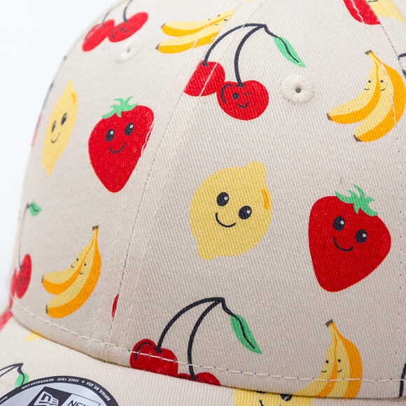 Dětská Kšiltovka New Era - Branded Fruit 9FORTY - Cream