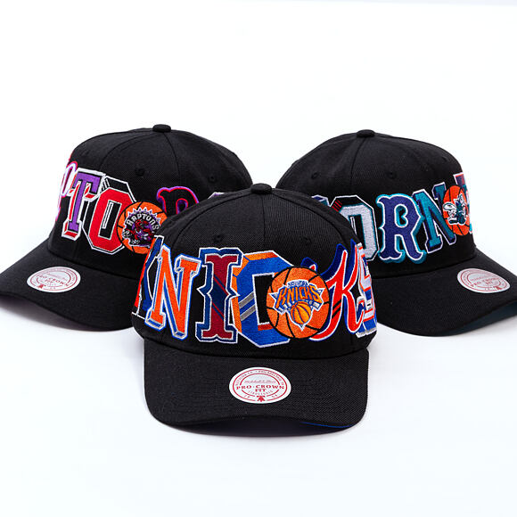 Kšiltovka Mitchell & Ness - NBA Hyper Type Pro Snapback - NY Knicks - Black