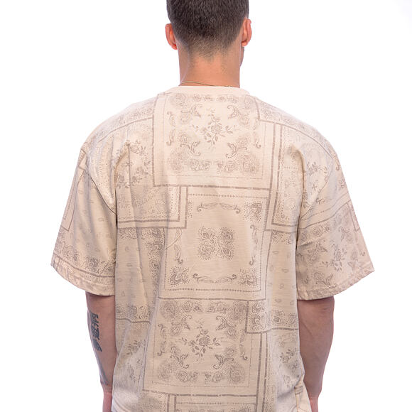 Triko Karl Kani - Signature Paisley T-Shirt - Beige