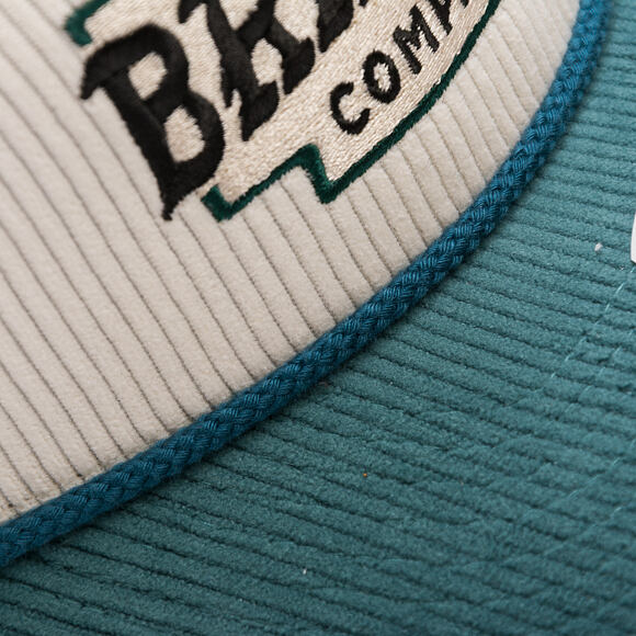 Kšiltovka Brixton - Pierson C Np Mp Snpk - Night Sage/Off White Corduroy