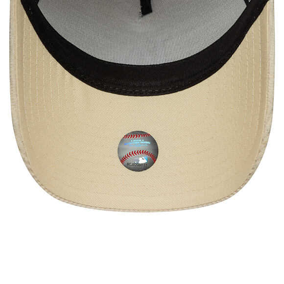 Kšiltovka New Era - MLB Seasonal Cord 9FORTY Trucker - LA Dodgers - Cream