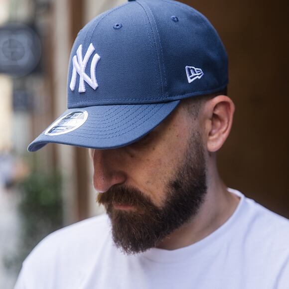 Kšiltovka New Era - MLB Seasonal 9FORTY M-CROWN - NY Yankees - Muted Indigo