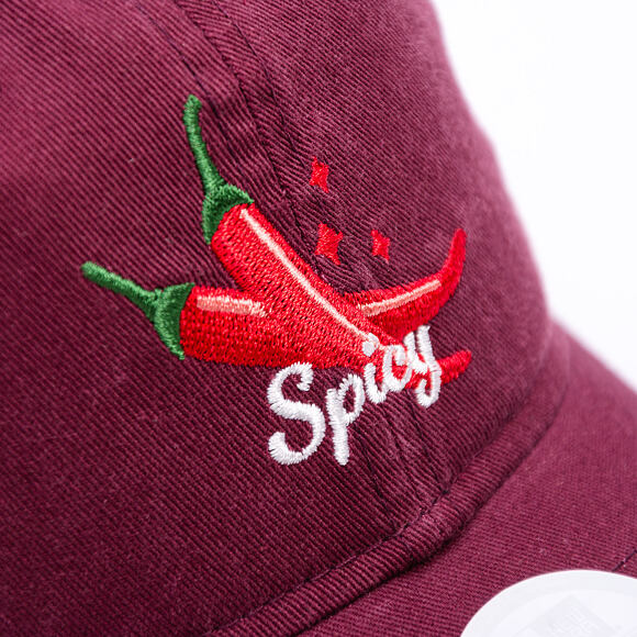 Dámská Kšiltovka New Era - Phrase - Spicy 9TWENTY - Burgundy