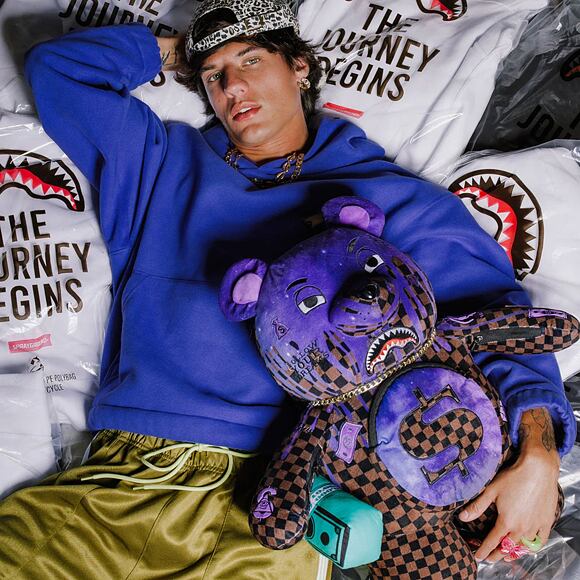 Batoh Sprayground - Lost In Space Drip Moneybear Teddy Bear