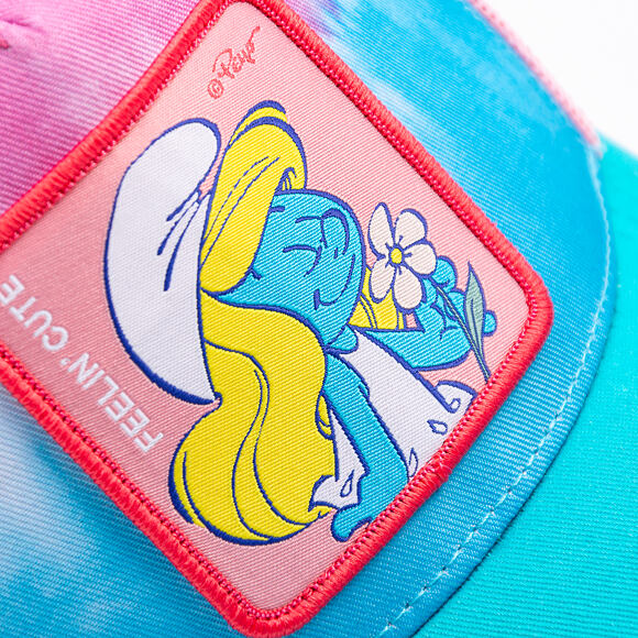 Kšiltovka Capslab - Smurfs trucker