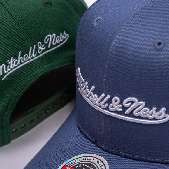 Kšiltovka Mitchell & Ness - Branded Script Stretch - Periwinkle Blue