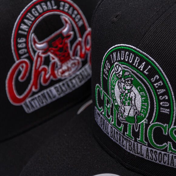 Kšiltovka Mitchell & Ness - NBA Inaugural Team Pro Crown - Boston Celtics - Black