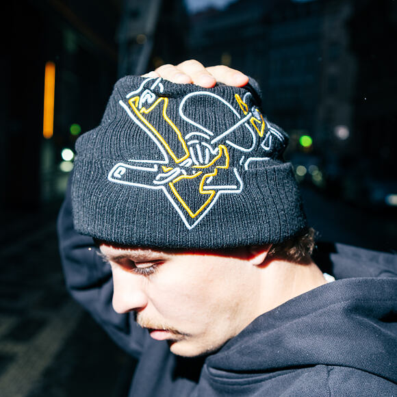 Kulich Mitchell & Ness - NHL Line Light Knit - Pittsburgh Penguins - Black