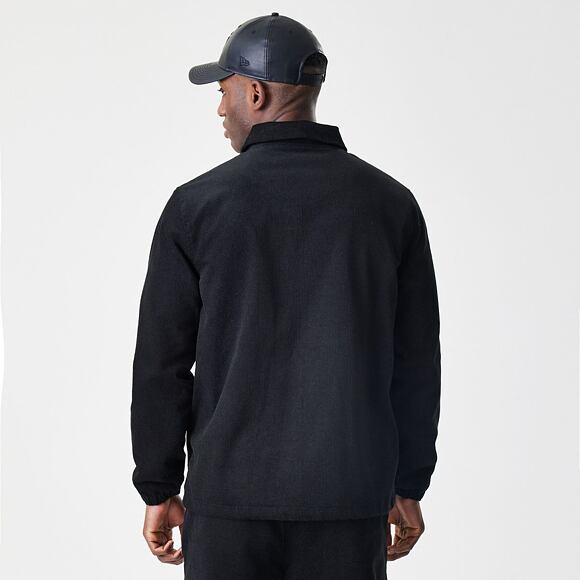 Bunda New Era - Branded Cord Coach Jacket - Black
