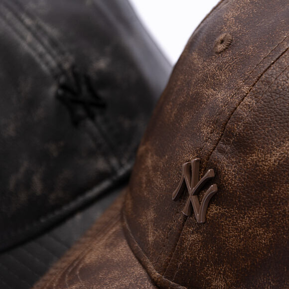 Dámská Kšiltovka New Era - MLB Worn PU 9TWENTY - NY Yankees - Brown