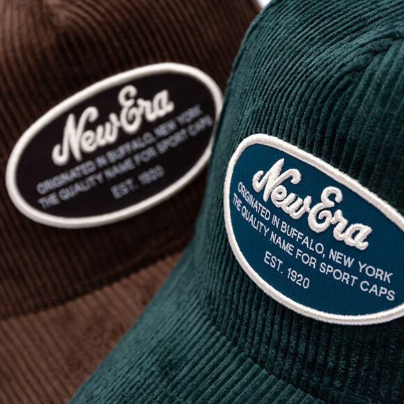 Kšiltovka New Era - Branded Patch Cord 9FORTY A-Frame - Turquoise