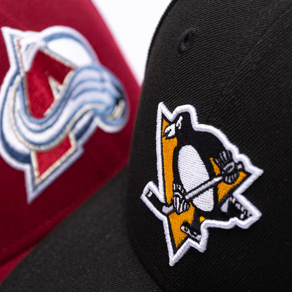 Kšiltovka New Era - NHL 9FORTY M-CROWN - Pittsburgh Penguins - Team Color