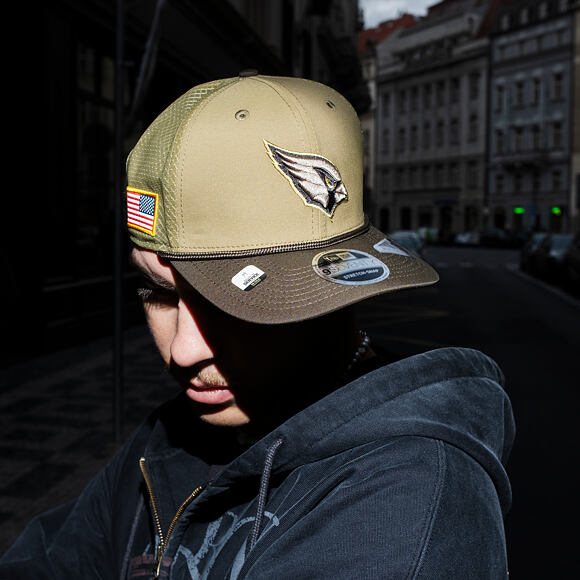 Kšiltovka New Era - NFL25 "Salute to Service" - 9SEVENTY Stretch-Snap - Arizona Cardinals