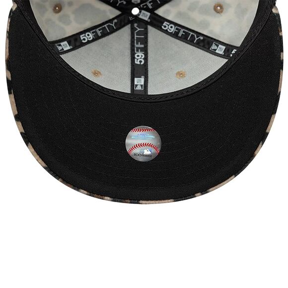 Kšiltovka New Era - Animal Pack 59FIFTY MLB Leopard Print - NY Yankees