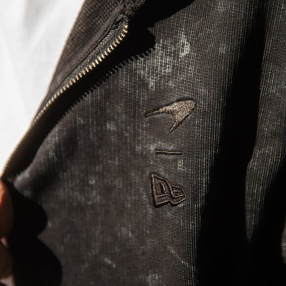 Mikina New Era - Washed Full Zip Oversized Hoody - McLaren F1