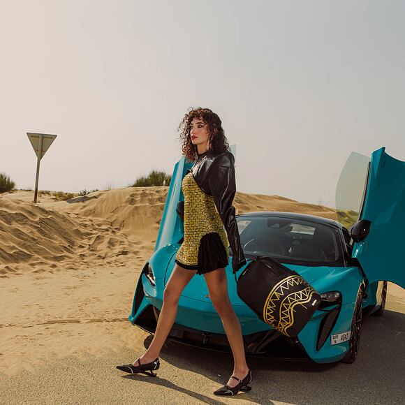 Batoh Sprayground - That Gold Drap Backpack