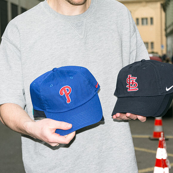 Kšiltovka Nike - Club Unstructured - Philadelphia Phillies - Rush Blue 4EW