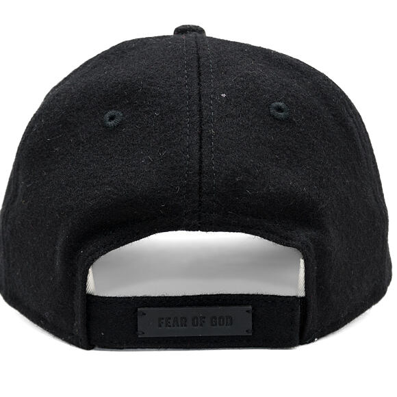 New Era - Fear Of God - 9FORTY Unstructured Felt Logo - Kansas City Monarchs - Black / Red