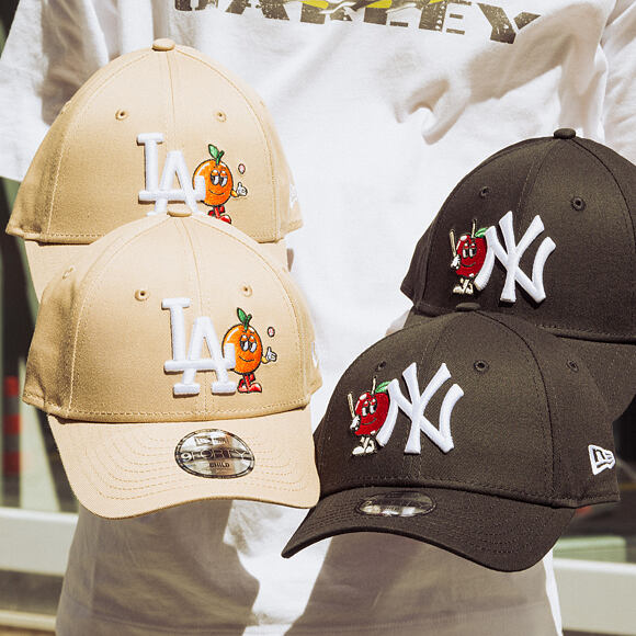 Dětská Kšiltovka New Era - MLB Icon 9FORTY - NY Yankees - Black / White