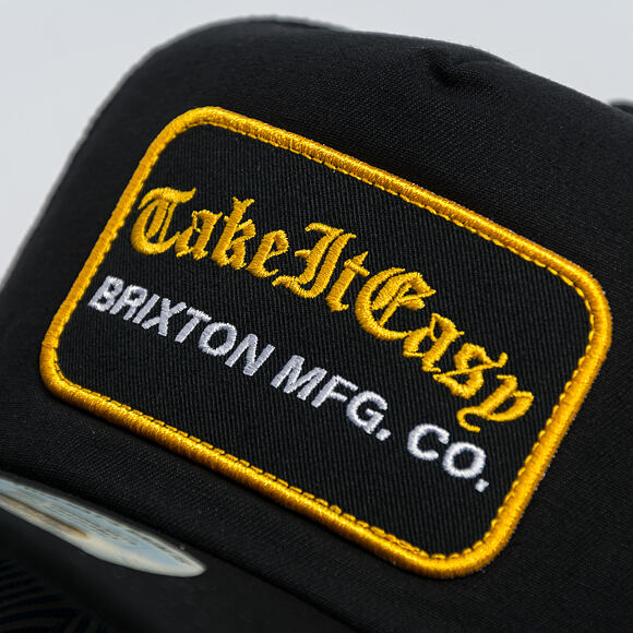 Kšiltovka Brixton - Take It Easy C Np Mp Trucker - Washed Black