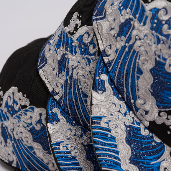 Kšiltovka New Era - MLB "Tidal Wave" 59FIFTY - Baltimore Orioles - Black
