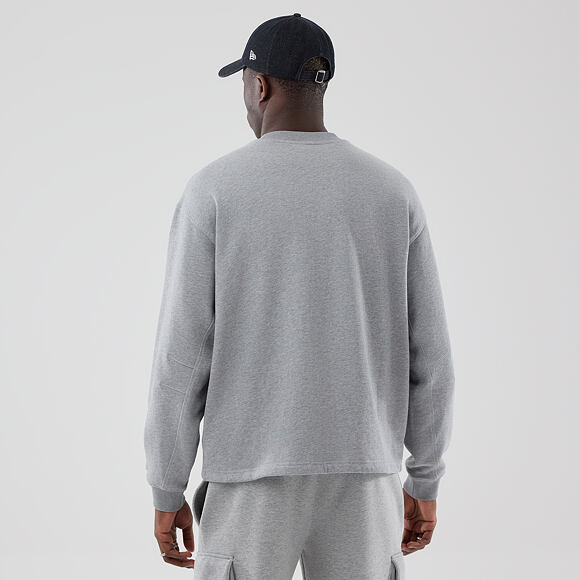 Mikina New Era - Branded Seasonal Crewneck - Gray