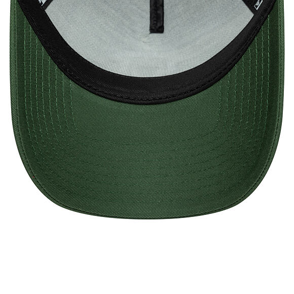 Kšiltovka New Era - Seasonal 9FORTY A-Frame Trucker - Manchester United - Cilantro Green