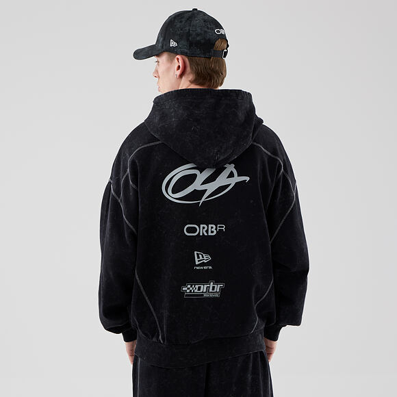 Mikina New Era - F1 Oversized Full-zip Hoody - RED BULL F1 - Black