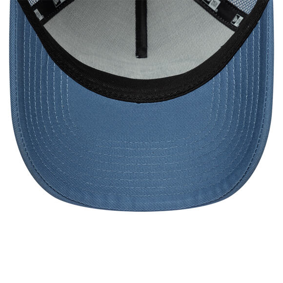 Dětská Kšiltovka New Era - Branded Oval Patch 9FORTY A-Frame Trucker - Blue / White