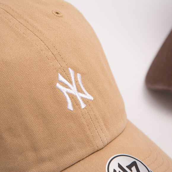 Kšiltovka 47 Brand MLB Clean Up Base Runner - NY Yankees - Khaki