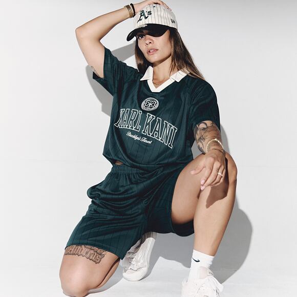 Kraťasy Karl Kani - Insignia Shadow Pinstripe Soccer Shorts