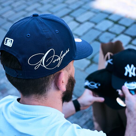 Kšiltovka New Era - MLB Side Script 9FORTY M-CROWN - LA Dodgers - Royal