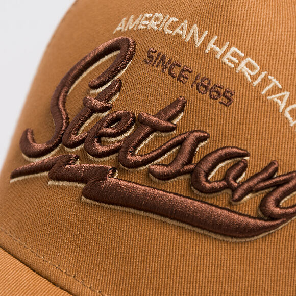 Kšiltovka Stetson - Trucker Cap American Heritage Classic
