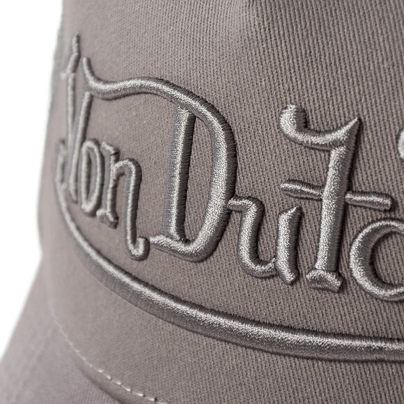 Kšiltovka Von Dutch - 3D Embroidery Logo Baseball - Taupe