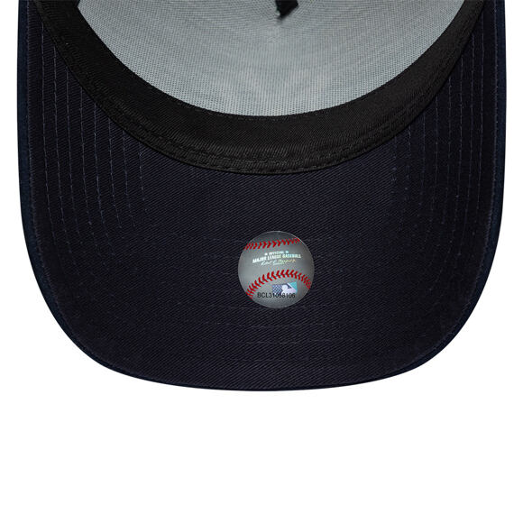 Kšiltovka New Era - MLB Suede Visor 9FORTY A-Frame - NY Yankees - Cilantro Green / Navy