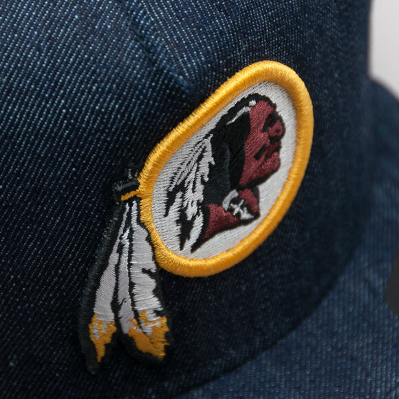 Kšiltovka New Era NFL Denim Washington Redskins Navy/Team Colors Snapback