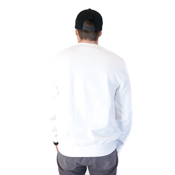 Mikina Mitchell & Ness Toronto Maple Leafs Team Logo Crewneck White