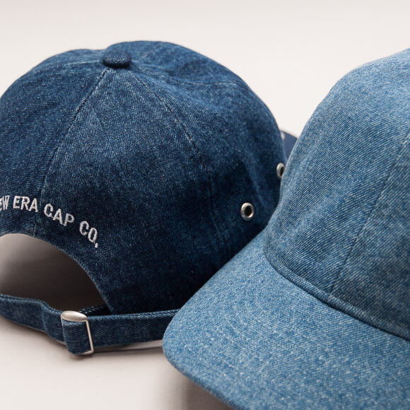 Kšiltovka New Era Washed Denim 9FIFTY Low Profile Light Royal Strapback