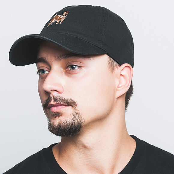 Kšiltovka Dog Limited Pug Dad Hat Black Strapback