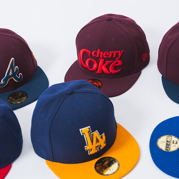 Kšiltovka New Era Chenille Plique Los Angeles Dodgers 59FIFTY Navy/Yellow