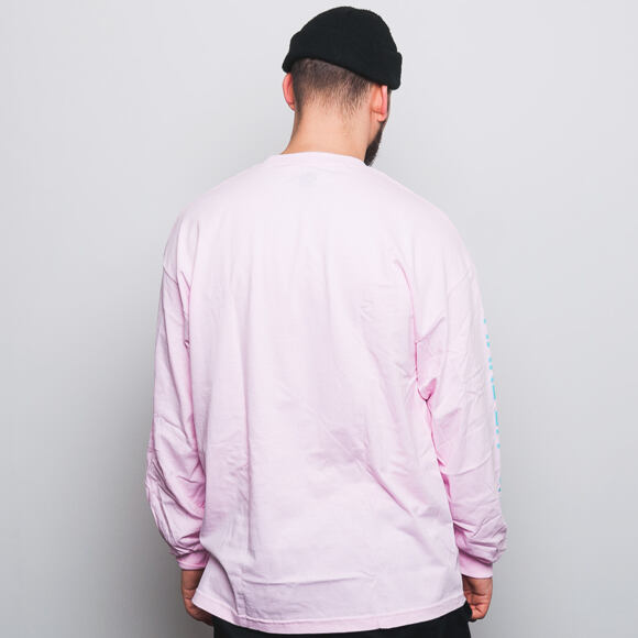 Triko S Dlouhým Rukávem HUF Make Em Cry Ls Tee Pink