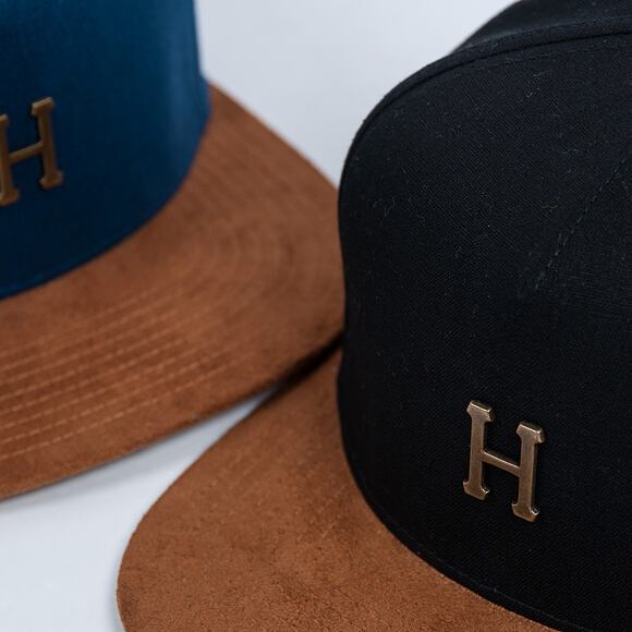 Kšiltovka HUF Metal H Navy Strapback