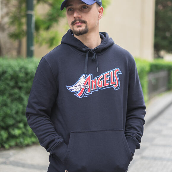 Kšiltovka New Era Coast 2 Coast Anaheim Angels 9FORTY A-FRAME TRUCKER  Official Team Color