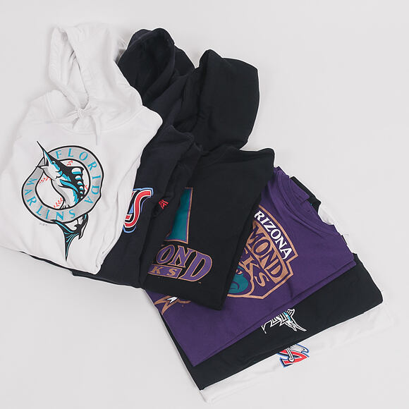 Mikina S Kapucí New Era Coast 2 Coast Po Hoody Arizona Diamondbacks Black