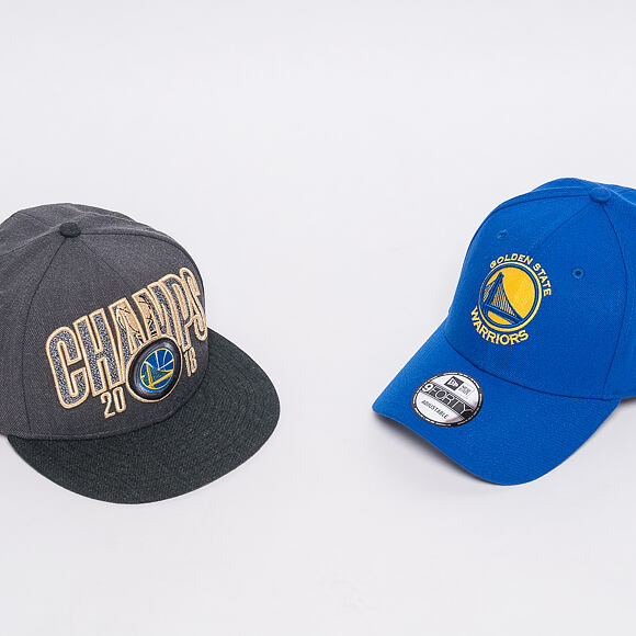 Kšiltovka New Era NBA Champions 2018 LOCKER ROOM Champs Patch Golden State Warriors 9FORTY Official