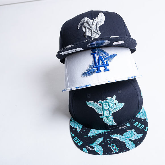 Kšiltovka New Era 9FIFTY Boston Red Sox Desert Island Navy/Mint