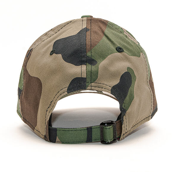 Kšiltovka New Era 9FORTY Camo Essential Los Angeles Dodgers Woodland Camo Strapback