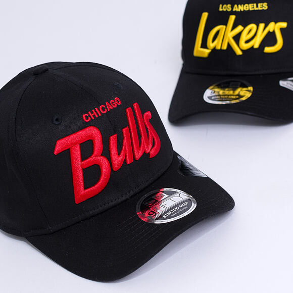 Kšiltovka New Era 9FIFTY Chicago Bulls Wordmark Black/OTC