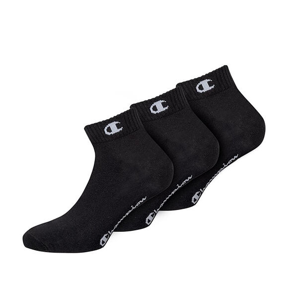 Ponožky Champion ANKLE SOCKS LEGACY CH0008QH-8VA X3 BLACK